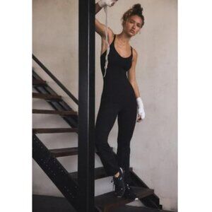 Free People Movement Black Jumpsuit S